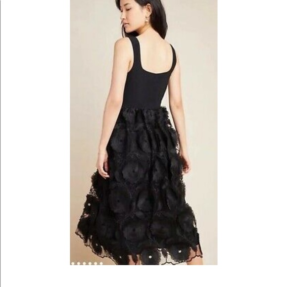 SOLD NWT Anthropologie Floriana Lace Midi Dress 2 - Picture 11 of 13